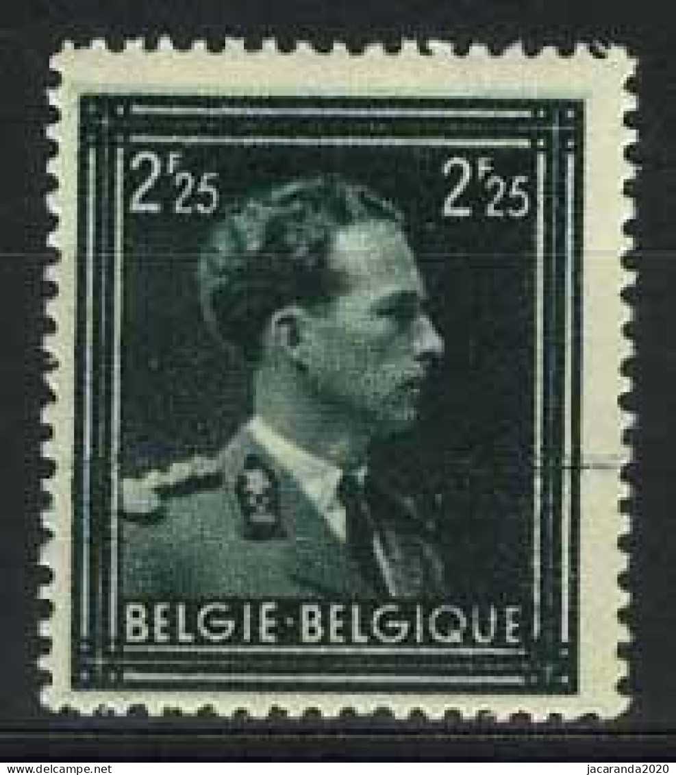 België 644-Cu - Koning Leopold III - Groene Lijn Door Kader - Ligne Verte Dans Le Cadre - Andere & Zonder Classificatie