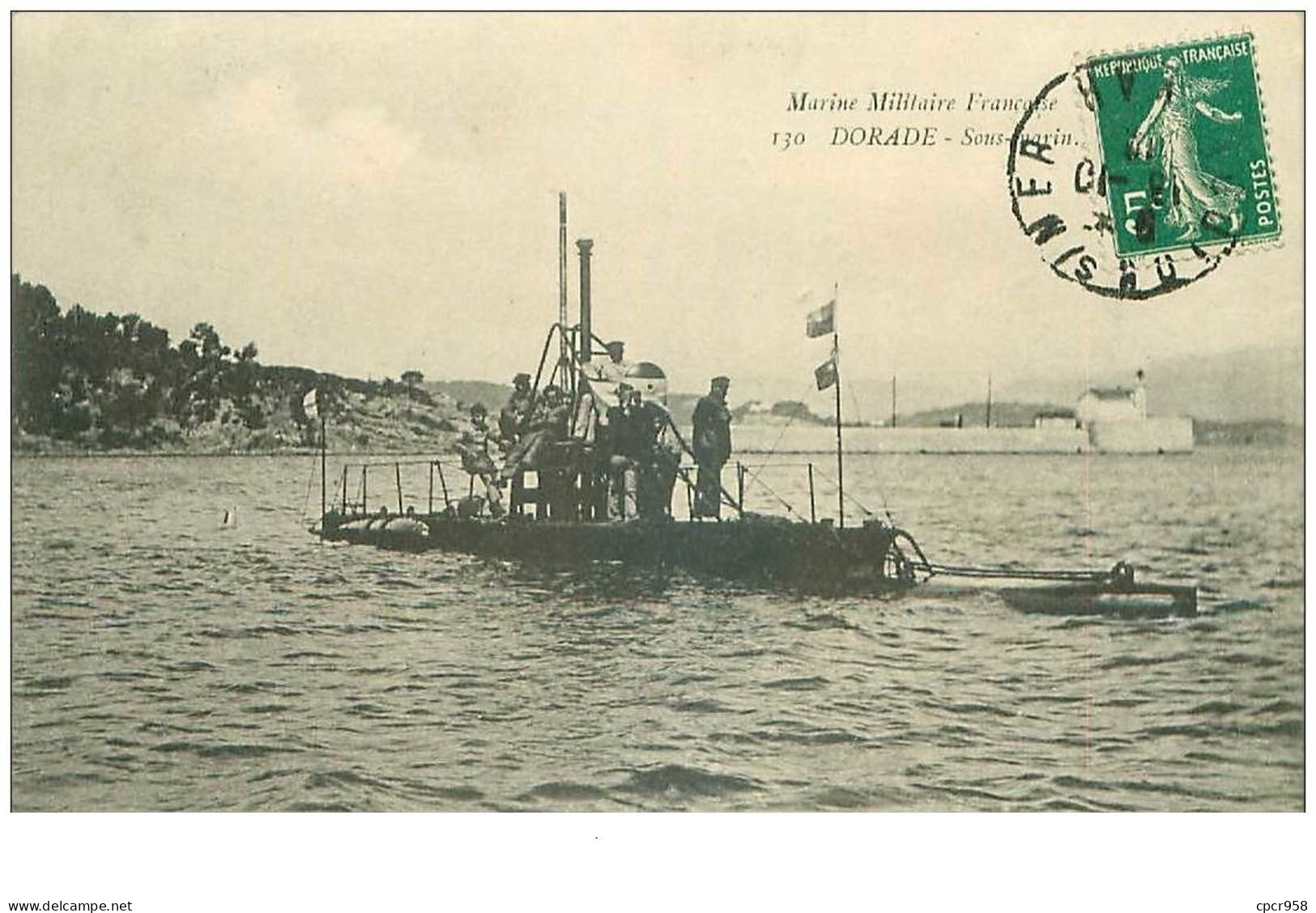 Bateaux . N°32819 . Dorade .sous Marin - Unterseeboote
