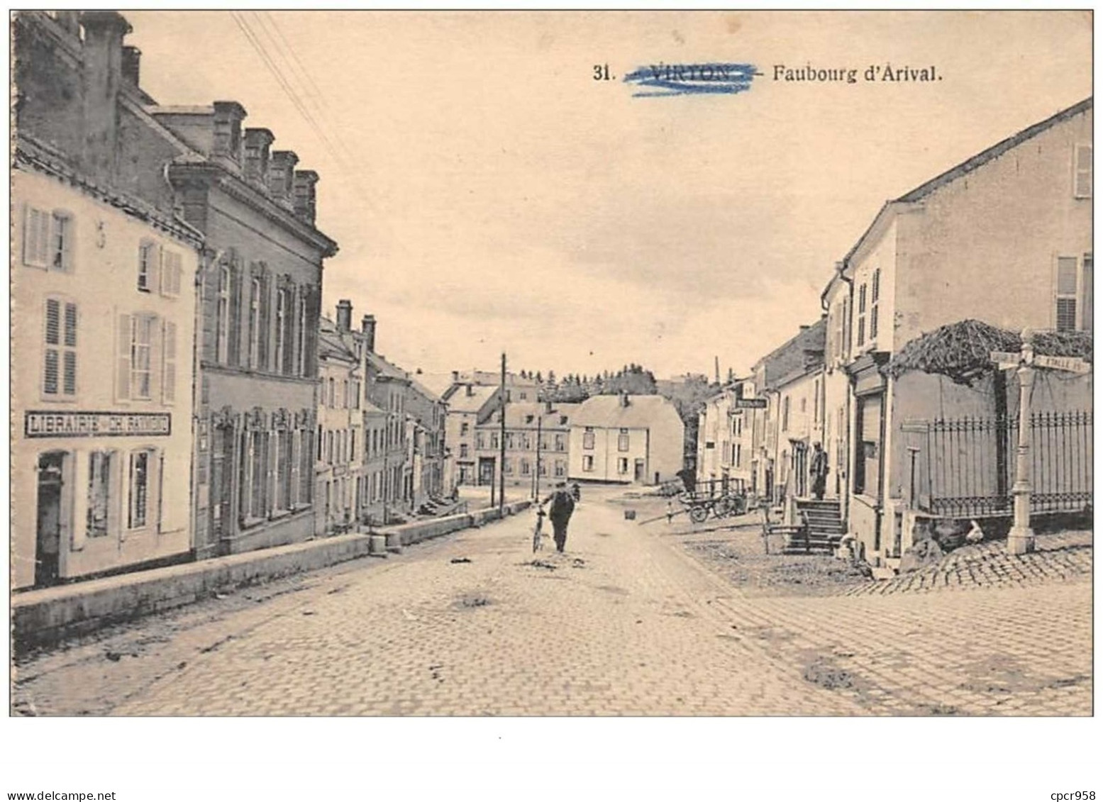 Belgique  . N°43991 . Virton . Faubourg D Arival - Virton