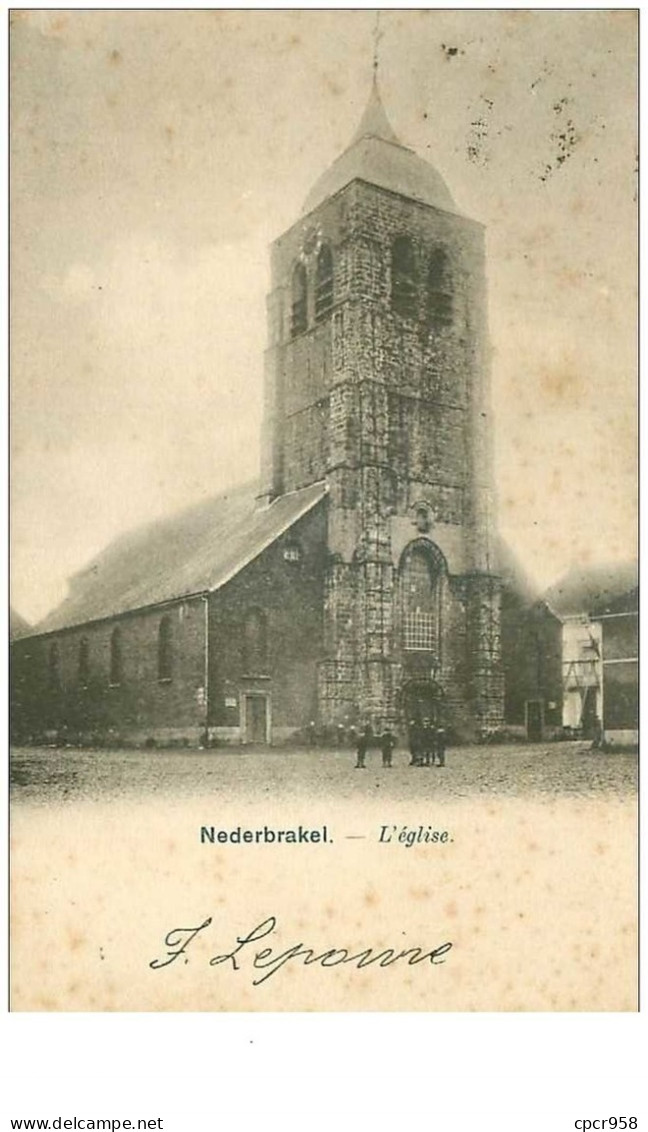 Belgique . N°37121.nederbrakel.l Eglise - Brakel