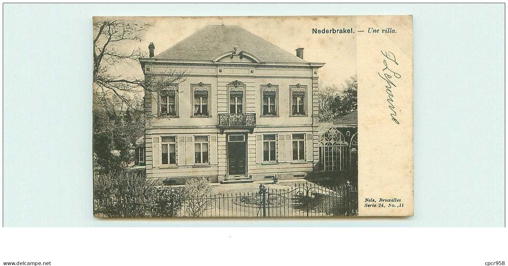 Belgique . N°37122.nederbrakel. Une Villa - Brakel