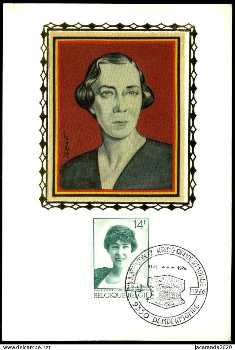 België 1808 - MK Op Zijde - Koningin Elisabeth (°1876) - 1971-1980