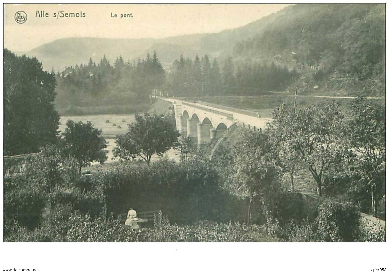 Belgique .n°39569 . Alle S Semois.le Pont - Vresse-sur-Semois