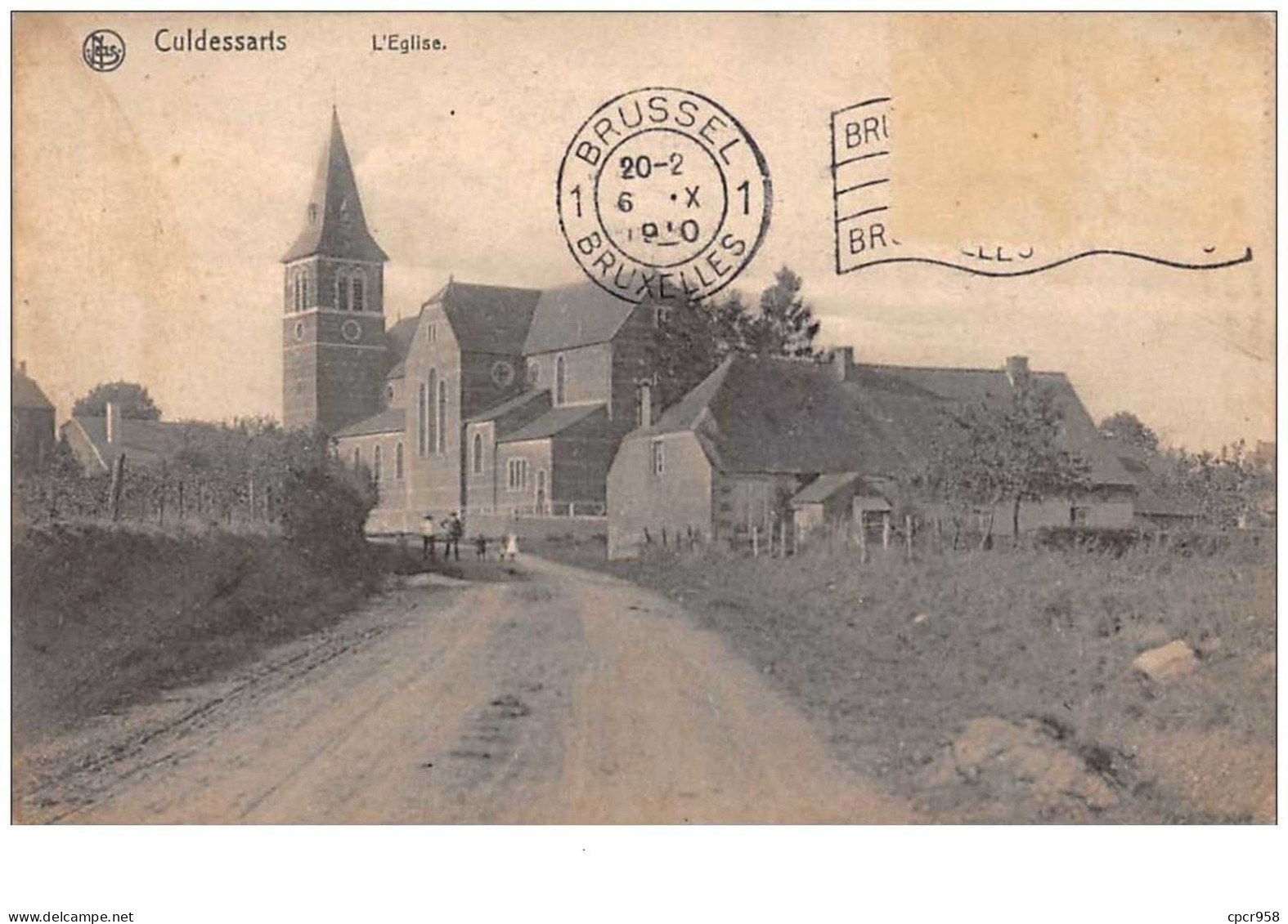 Belgique. N°47507 . Culdessarts . L Eglise - Cul-des-Sarts