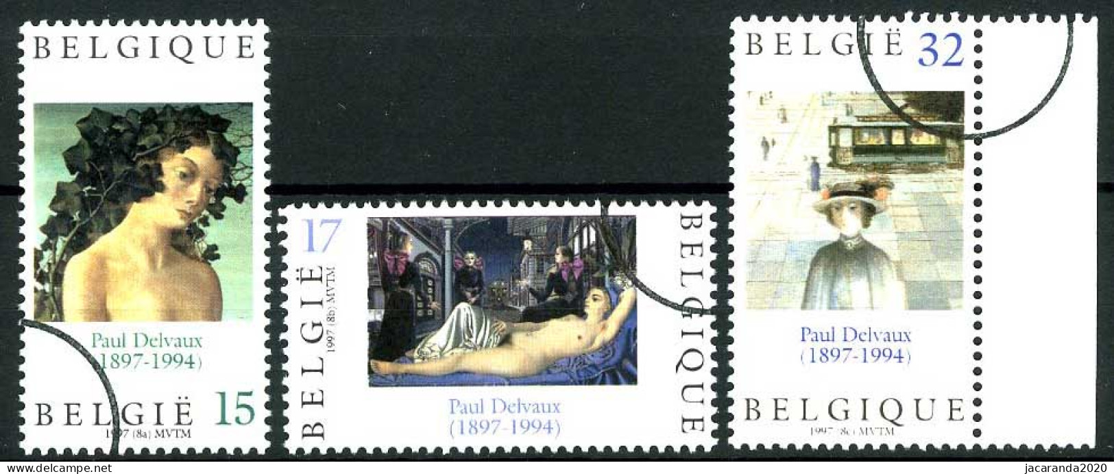 België 2699/01 SPEC - Paul Delvaux - Kunst - Art - Surrealisme - PERSSTEMPEL - Specimen - Perszegels - PRESSE - Andere & Zonder Classificatie