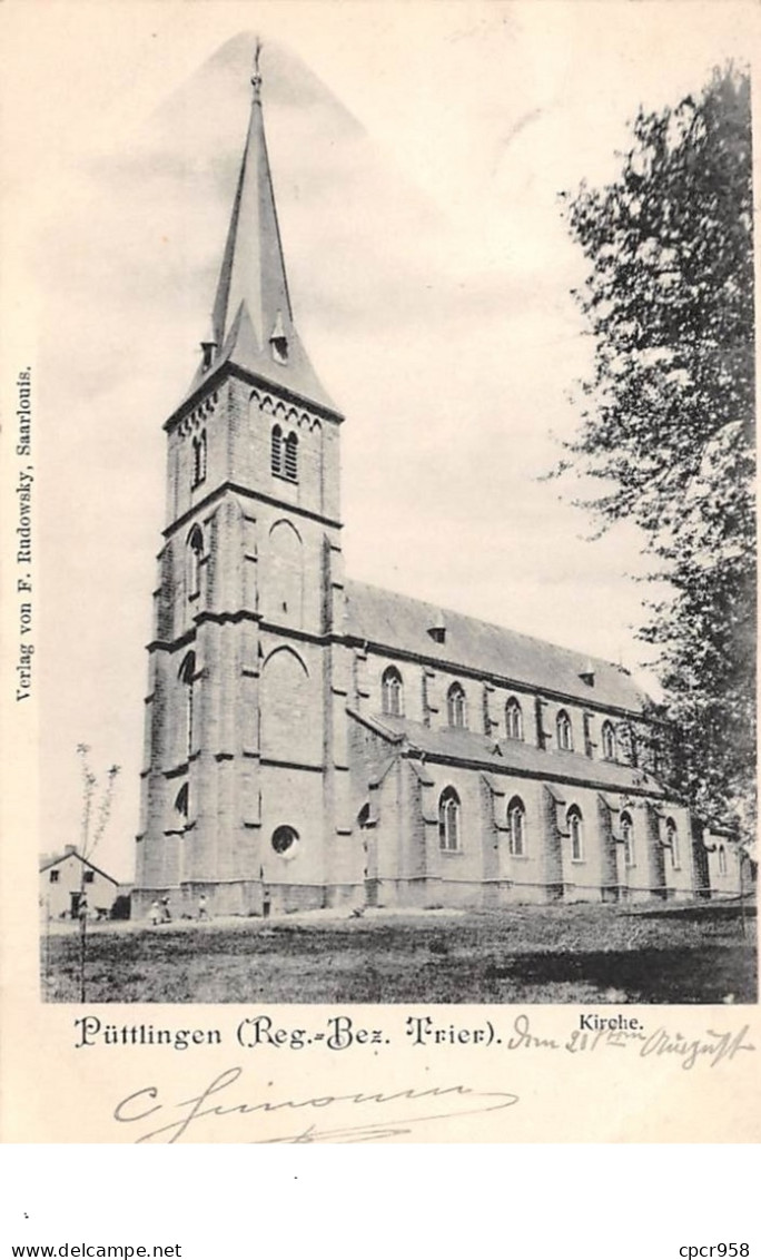 Allemagne.57 . N°205689. Thionville. Püttling.kirche - Te Identificeren