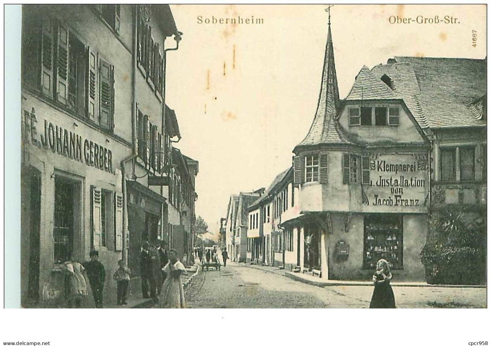 Allemagne. N°35109.sobernheim.ober Grob Str - Bad Sobernheim