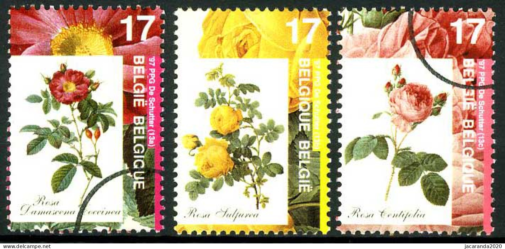 België 2708/10 SPEC - Bloemen - De Roos - Fleurs - La Rose - PERSSTEMPEL - Specimen - Perszegels - PRESSE - Andere & Zonder Classificatie