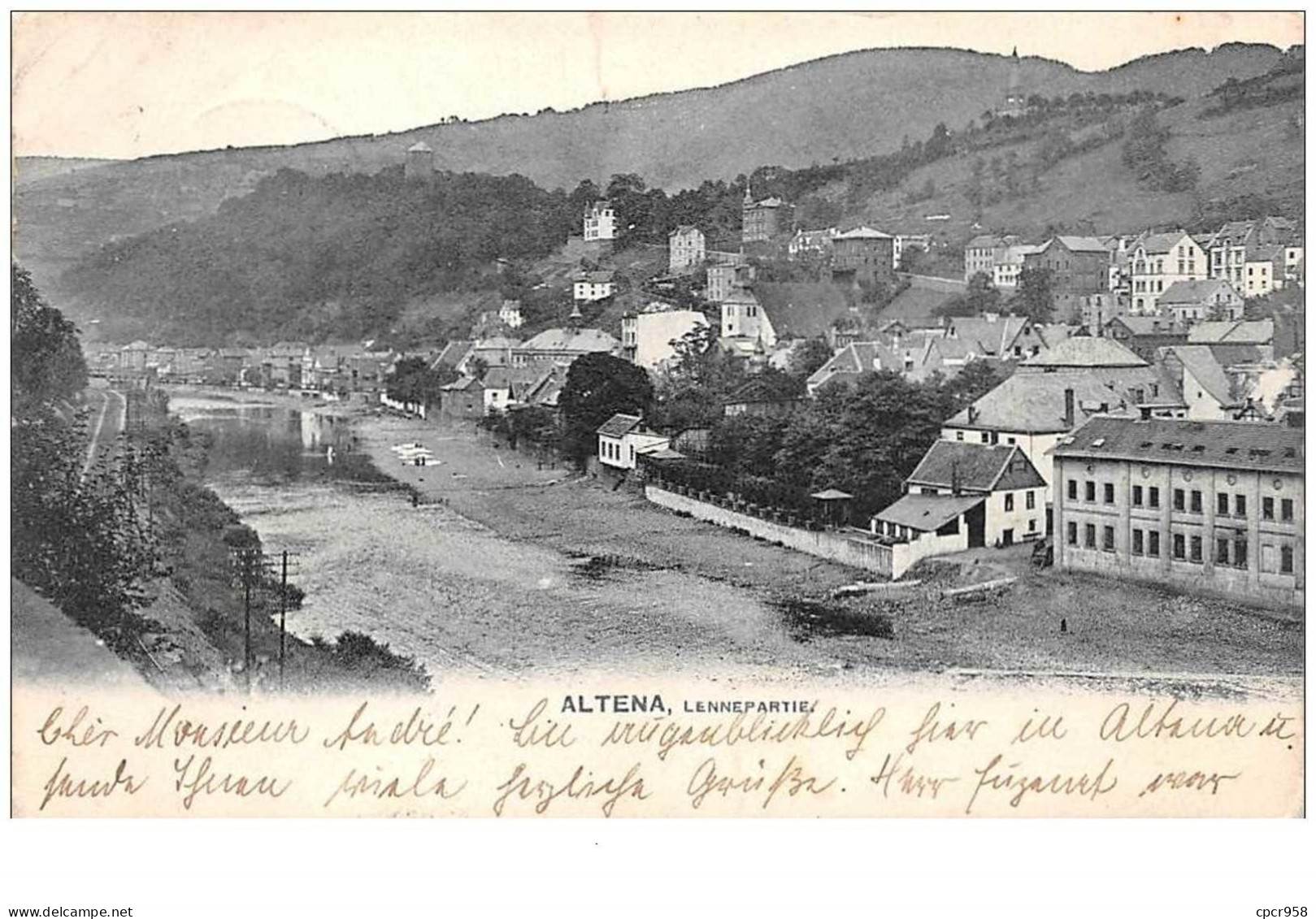 Allemagne. N°45392 . Altena.lannepartie - Luedenscheid