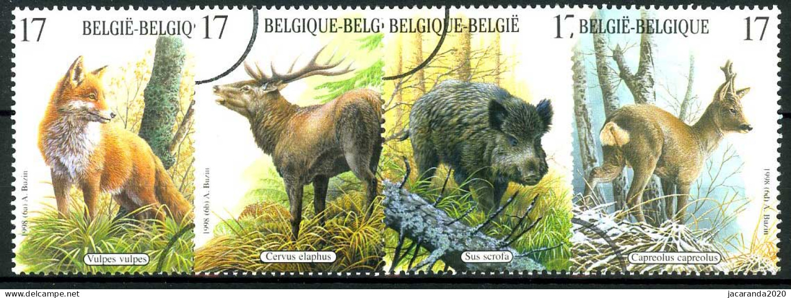 België 2748/51 SPEC - Natuur - Zoogdieren - PERSSTEMPEL - Specimen - Perszegels - PRESSE - Autres & Non Classés