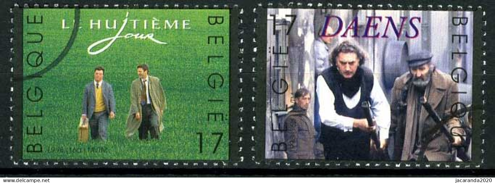 België 2780/81 SPEC - Belgische Film - Le Huitième Jour - Daens - PERSSTEMPEL - Specimen - Perszegels - PRESSE - Andere & Zonder Classificatie