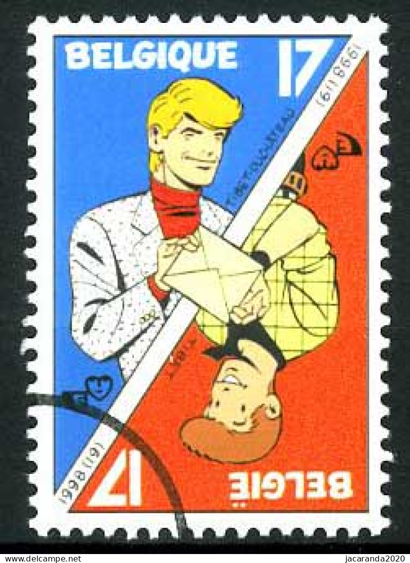 België 2785 SPEC - Jeugdfilatelie - Strips - Chick Bill En Rik Ringers - PERSSTEMPEL - Specimen - Perszegels - PRESSE - Otros & Sin Clasificación