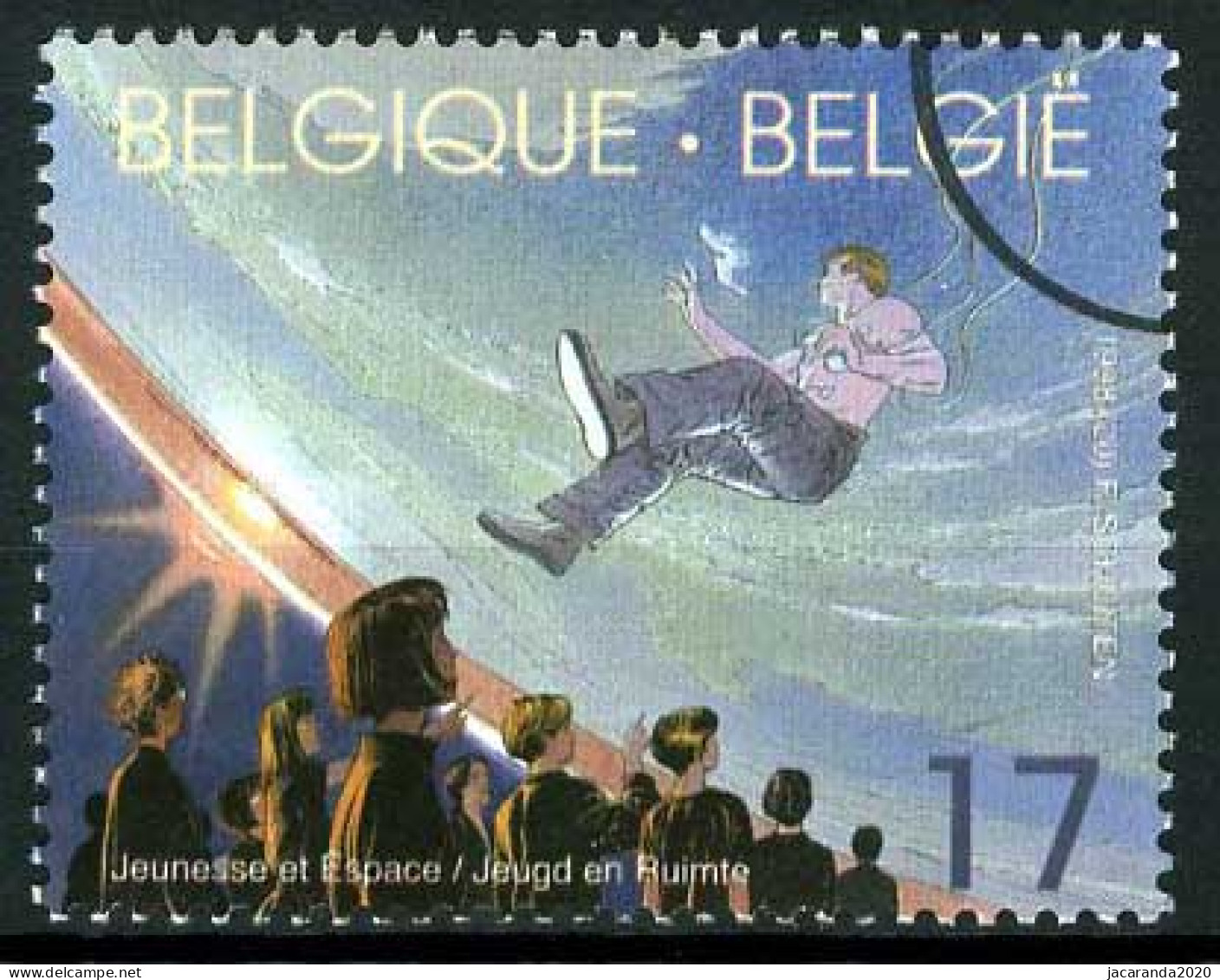 België 2786 SPEC - Ruimtevaart - ASE - François Schuiten - PERSSTEMPEL - Specimen - Perszegels - PRESSE - Altri & Non Classificati