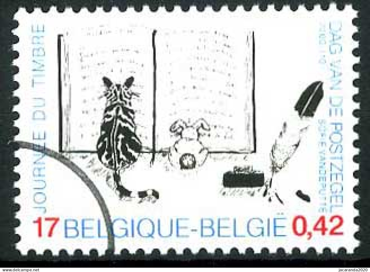 België 2900 SPEC - Dag Van De Postzegel - PERSSTEMPEL - Specimen - Perszegels - PRESSE - Usados