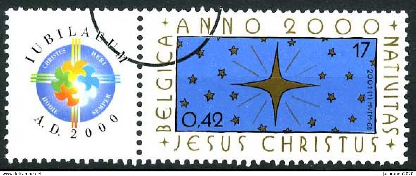 België 2967 SPEC - Jubileum A.D. 2000 - PERSSTEMPEL - Specimen - Perszegels - PRESSE - Sonstige & Ohne Zuordnung