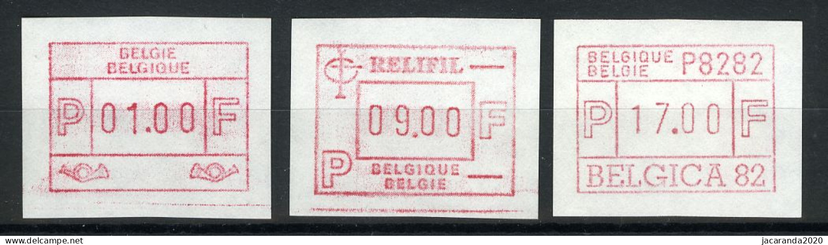 België ATM - Relifil - Belgica 82 - 1980-99