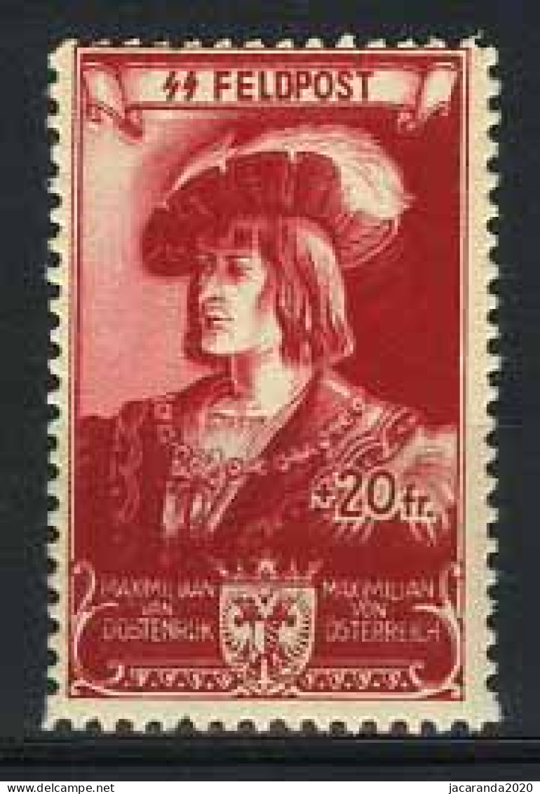 België E41 ** - Feldpost - Duitse Keizerreeks - +20F Maximiliaan Van Oostenrijk - Maximilian Von Österreich - SUP - Erinnofilia [E]