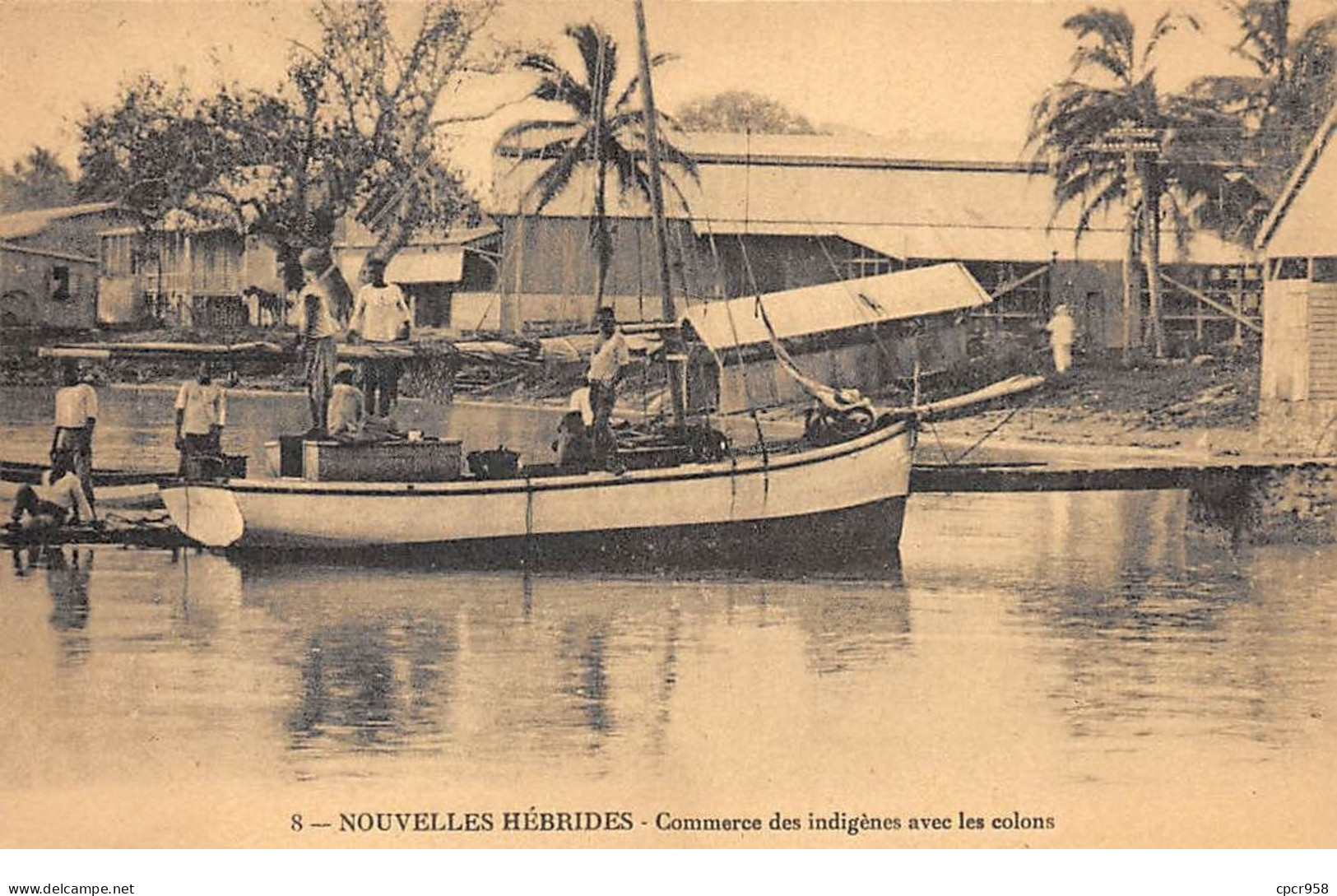 Vanuatu - N°71132 - NOUVELLES-HEBRIDES - Commerce Des Indigènes Avec Les Colons - Vanuatu