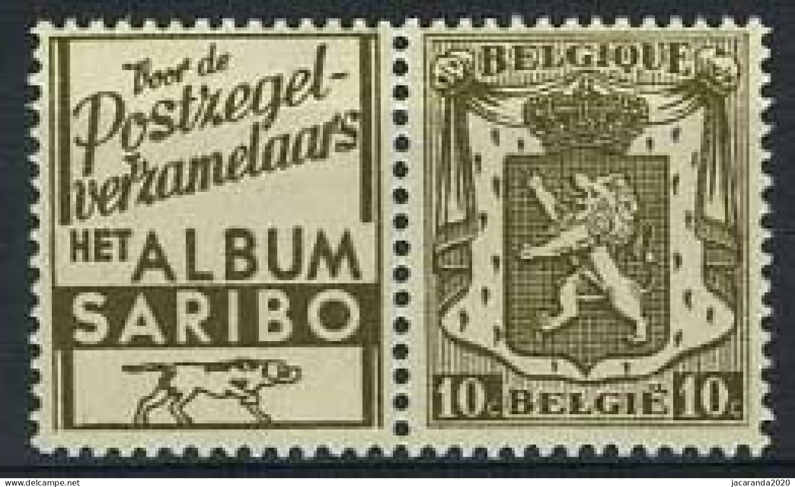 België PU75 ** - Saribo NL - Sonstige & Ohne Zuordnung