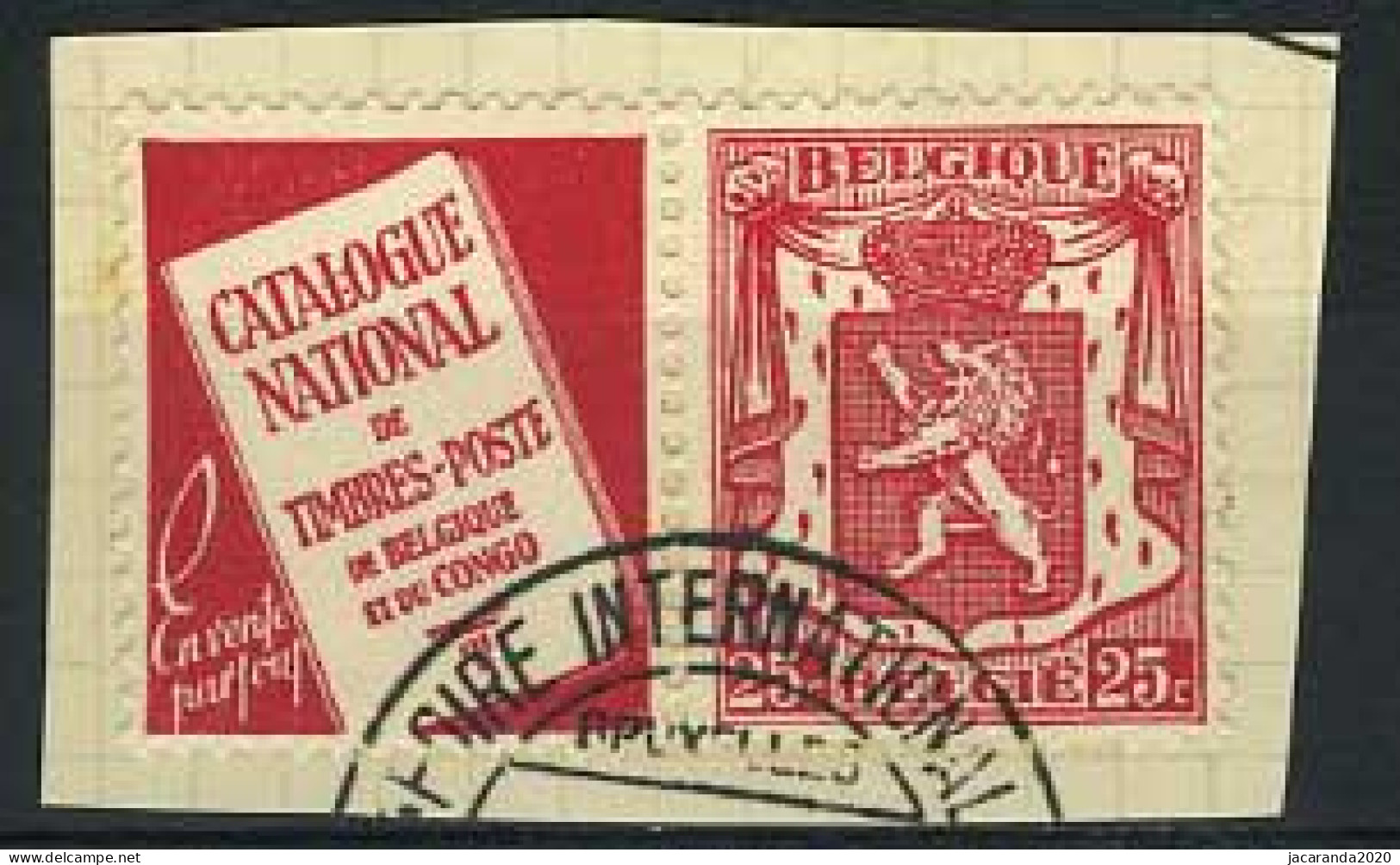 België PU76 - Catalogue National - Gestempeld - Oblitéré - Andere & Zonder Classificatie