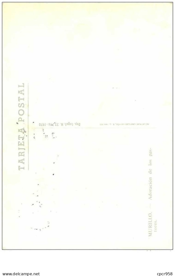 TIMBRES.CARTE MAX.n°9395.ESPAGNE.MURILLO.ADORACION DE LOS PASTORES.1970 - Cartoline Maximum