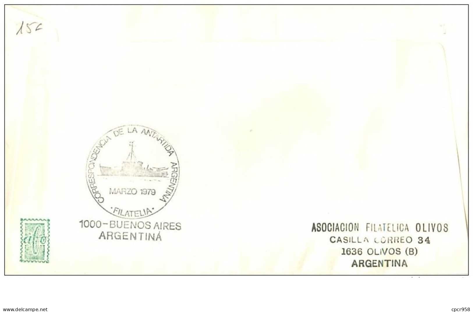 TIMBRES.n°2875.EXPEDITION POLAIRE.ANTARTIDA ARGENTINA.1979.TIMBRES.CACHETS - Andere & Zonder Classificatie