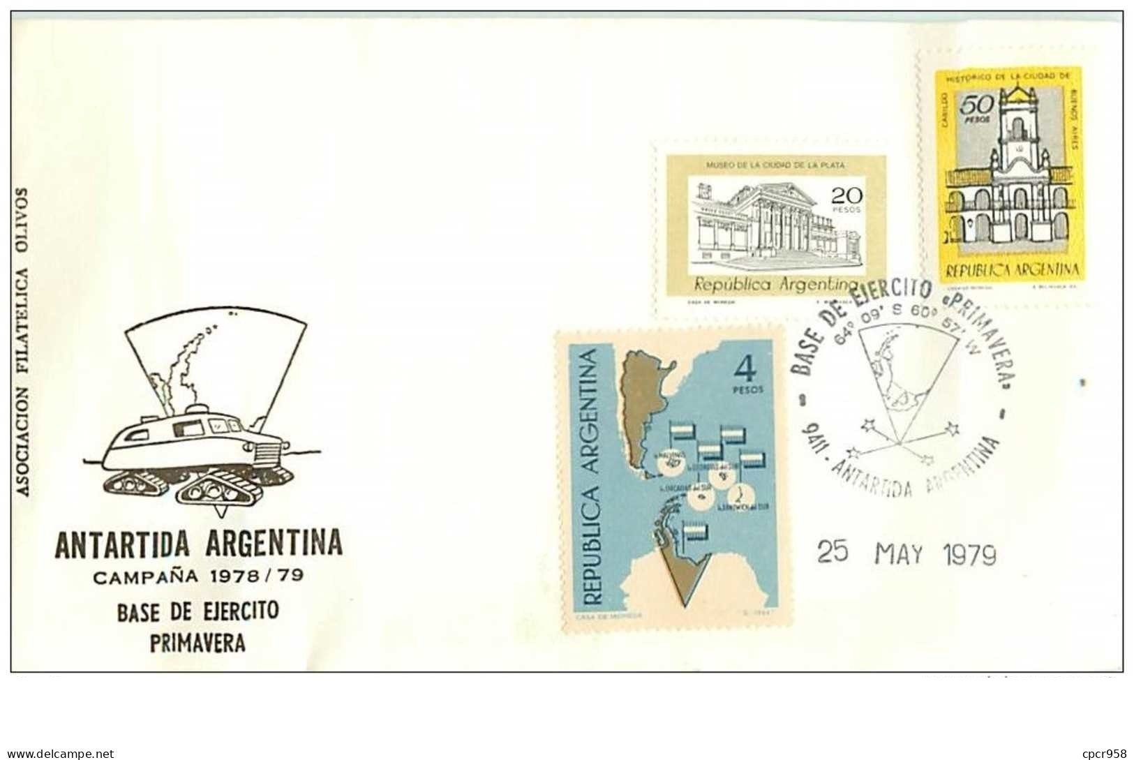 TIMBRES.n°2874.EXPEDITION POLAIRE.ANTARTIDA ARGENTINA.1979.TIMBRES.CACHETS - Altri & Non Classificati