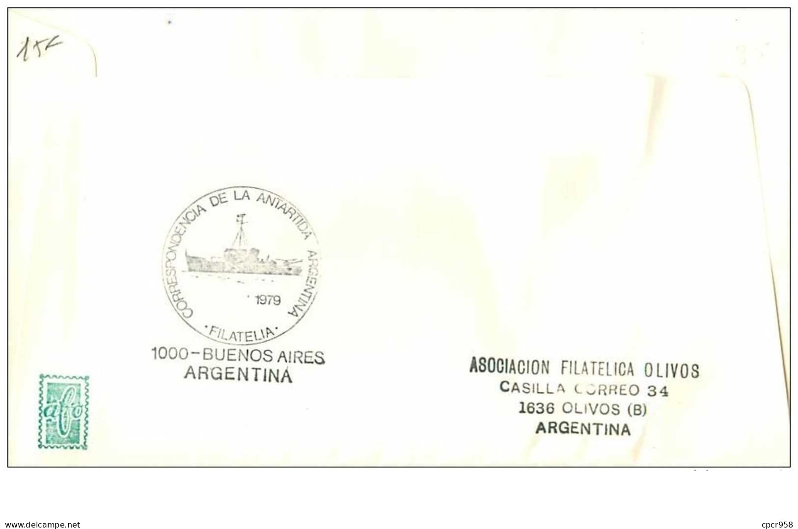 TIMBRES.n°2874.EXPEDITION POLAIRE.ANTARTIDA ARGENTINA.1979.TIMBRES.CACHETS - Other & Unclassified