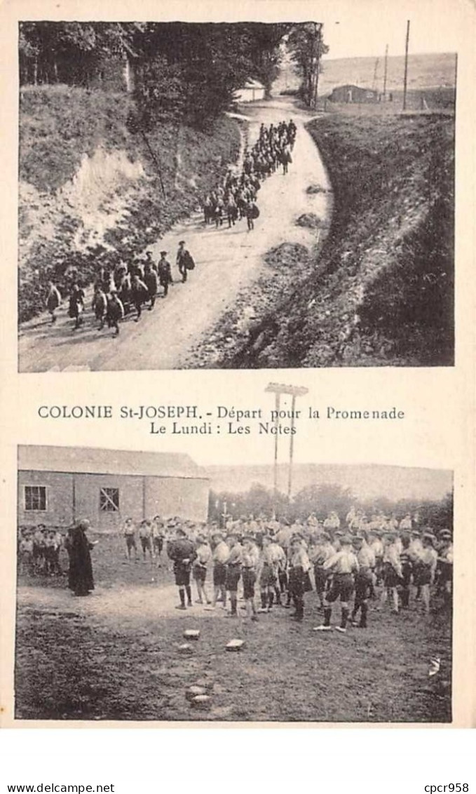 Scoutisme . N°100472 . Colonie Saint Joseph . Depart Pour La Promenad - Scoutismo