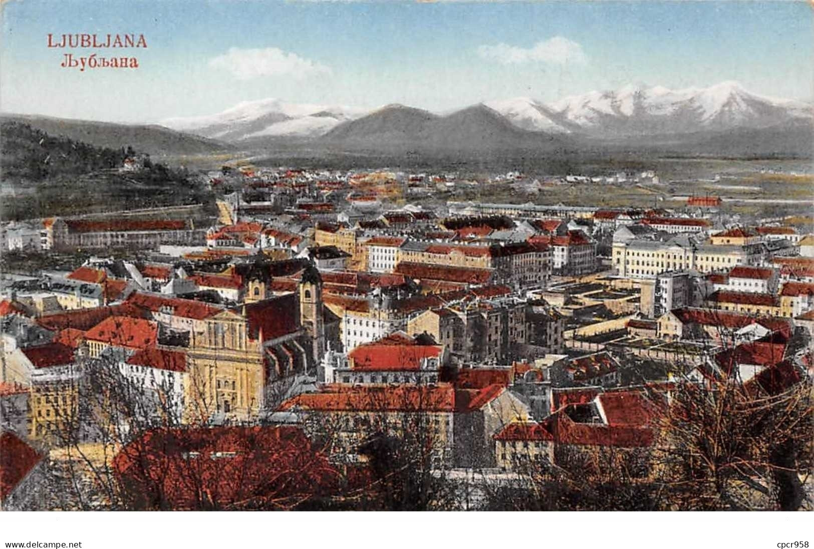 Slovénie - N°61355 - LJUBLJANA - Vue Générale De La Ville - Slovénie