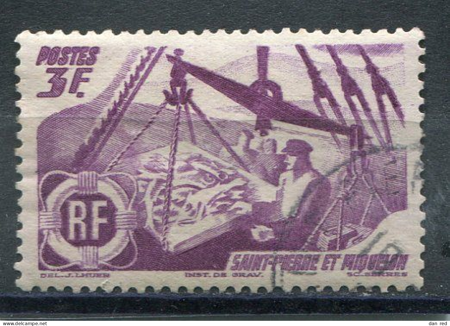 SAINT-PIERRE ET MIQUELON N° 335 (Y&T) (Oblitéré) - Used Stamps