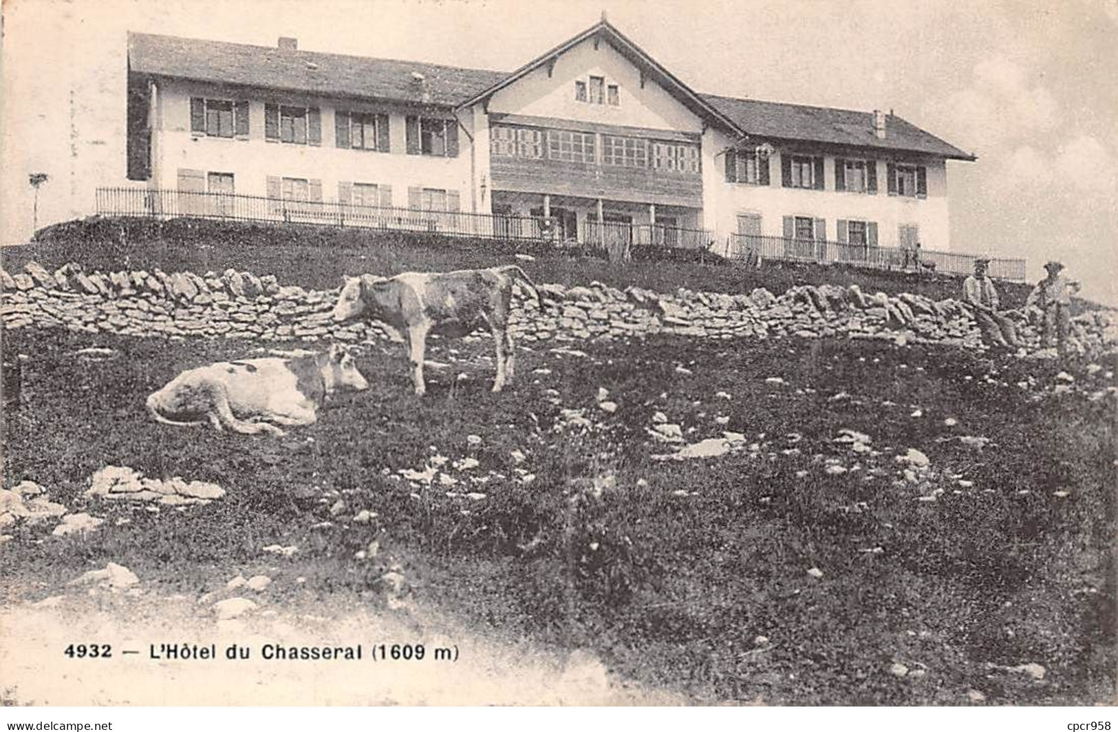 Suisse - N°70536 - L'Hôtel Du Chasseral - Autres & Non Classés