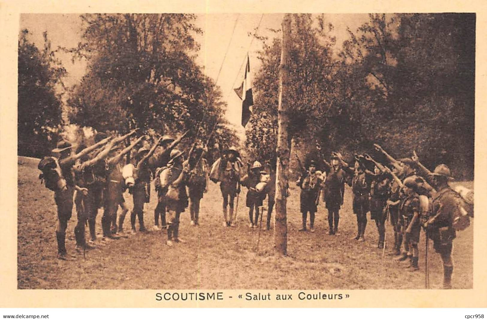 SCOUTISME - SAN39325 - "Salut Aux Couleurs" - Scoutisme