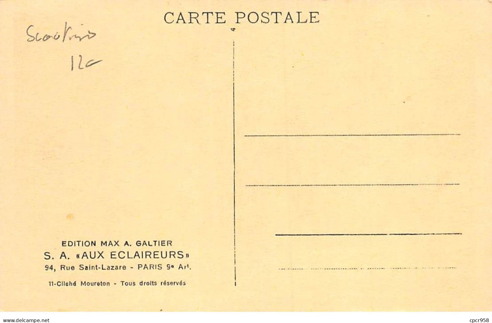 SCOUTISME - SAN39325 - "Salut Aux Couleurs" - Scoutismo