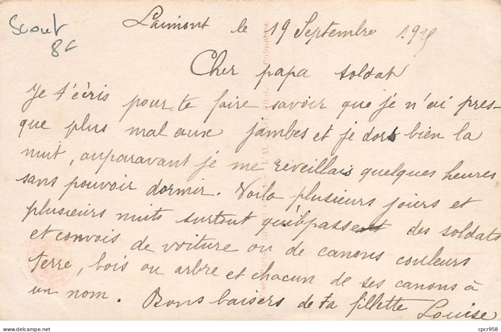 SCOUTISME - SAN36612 - Messager Fidèle, Noble Et Courageux  - Nous Comptons Sur Toi ! Va, Vole, Vers Eux ! - Scoutisme