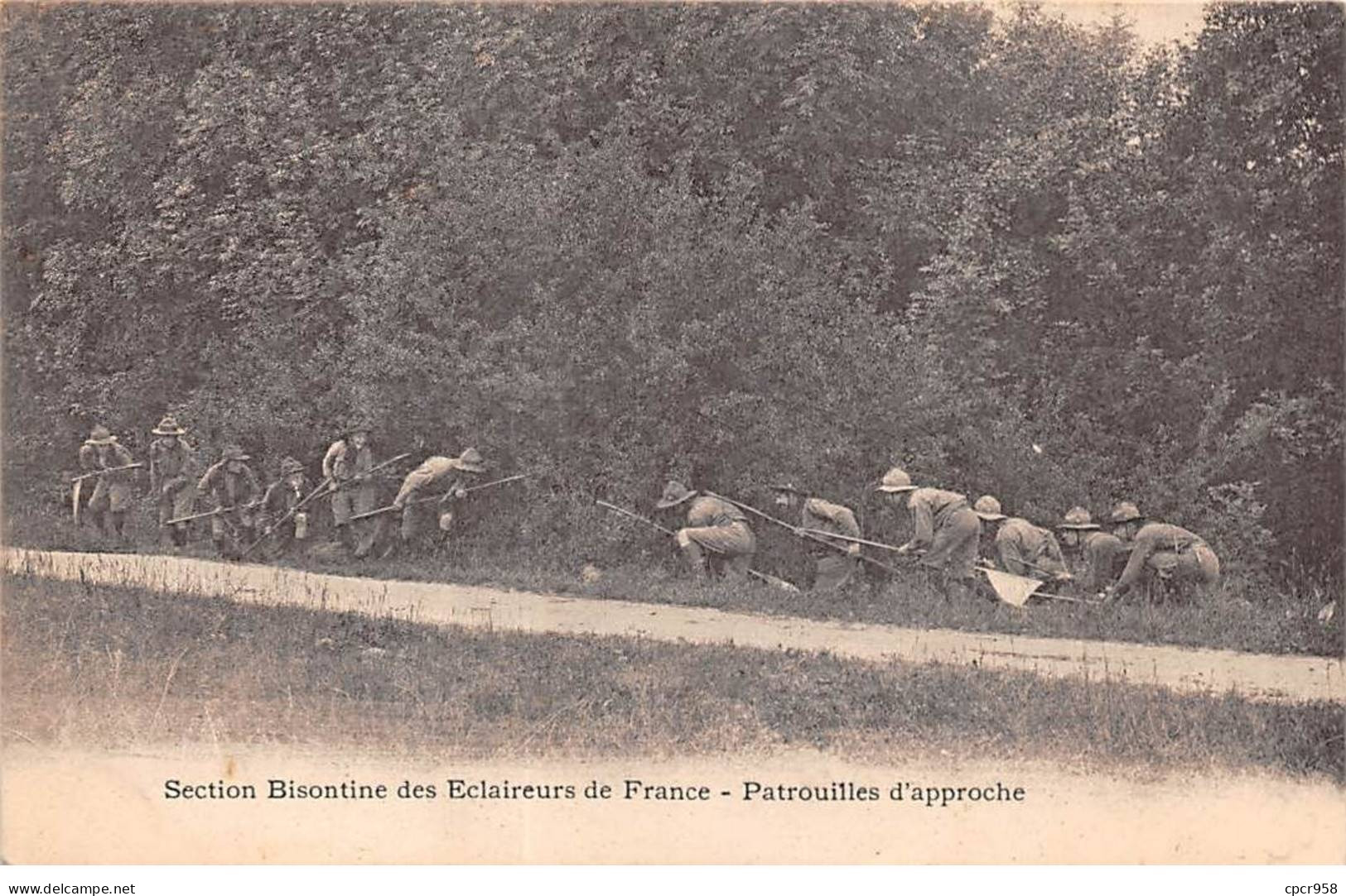 SCOUTISME - SAN36609 - Section Bisontine Des Eclaireurs De France - Patrouilles D'approche - Scoutismo