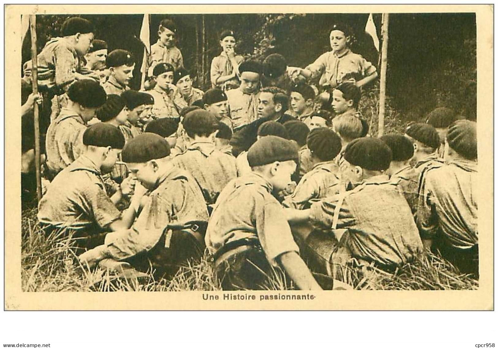 SCOUTISME.n°28168.COLONIE DE VACANCES "L'ESPERANCE" OFFEMONT.UNE HISTOIRE PASSIONNANTE - Scouting