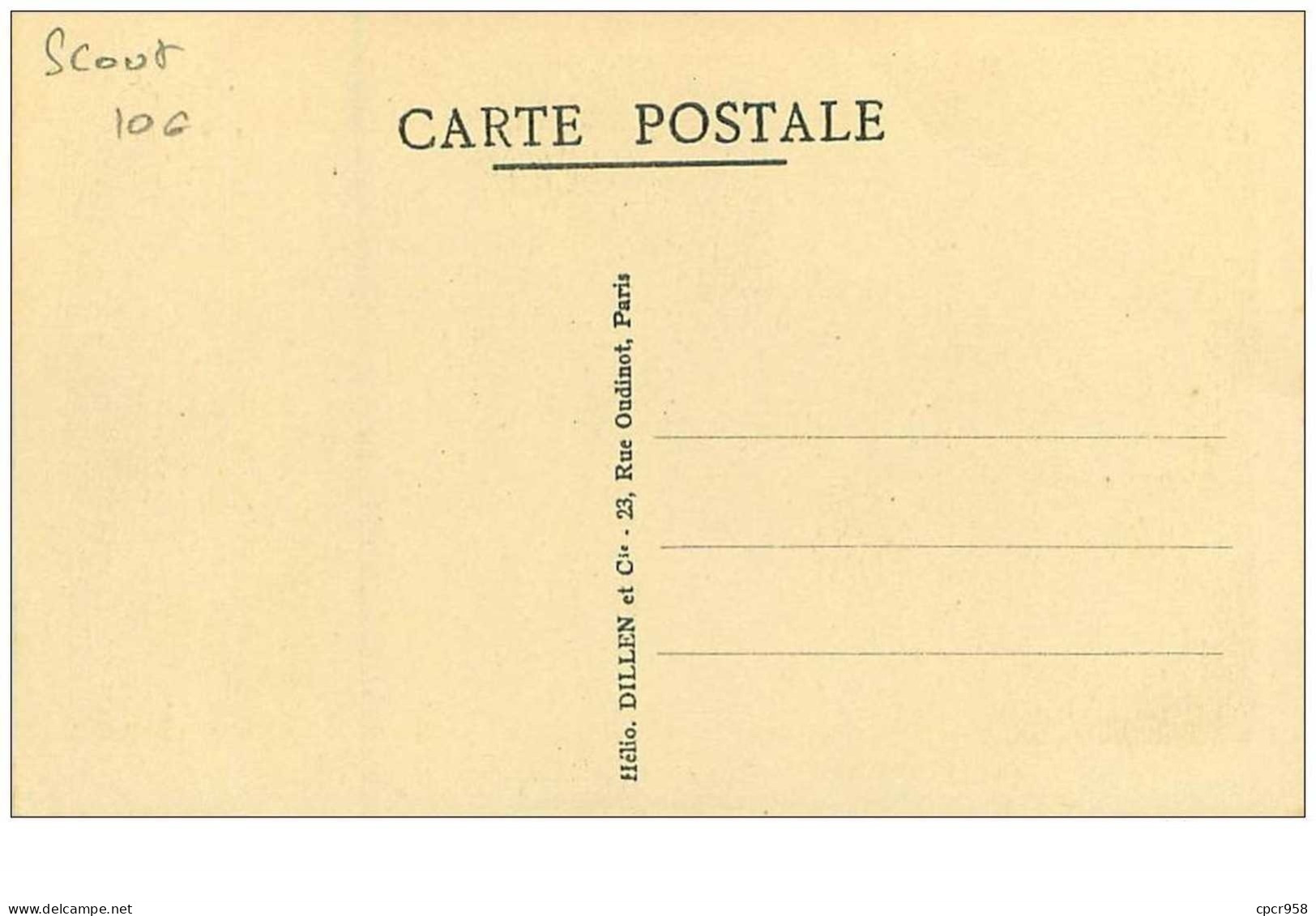 SCOUTISME.n°28173.CHAMARANDE.CAMP ECOLE DES SCOUTS DE FRANCE.LA CUISINE CENTRALE - Pfadfinder-Bewegung