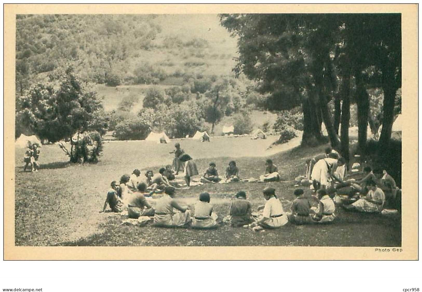 SCOUTISME.n°28185.L'HEURE DU REPAS - Padvinderij