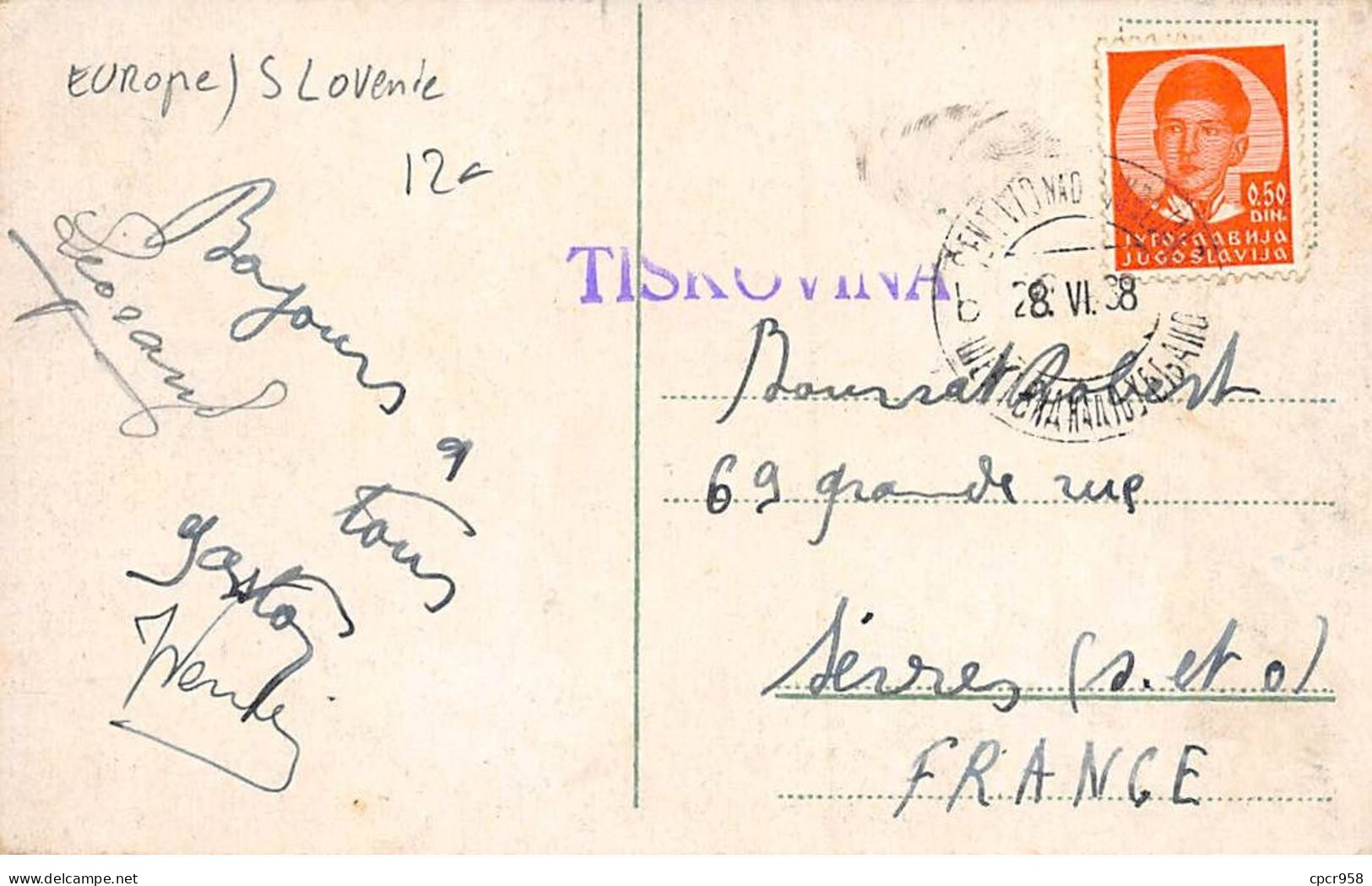 SLOVENIE - SAN39733 - Ljubljana - Mestni Trg - Slovénie