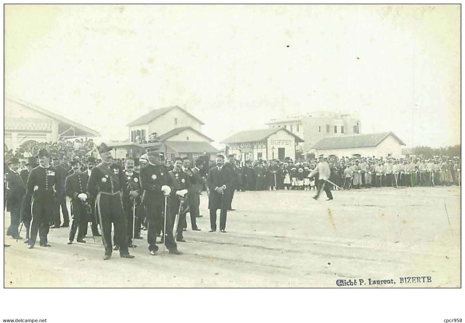 SOUS-MARIN.n°29979.FUNERAILLE A FERRYVILLE DES SOUS MARINS FARFADET ET LUTIN.CP PHOTO - Submarines