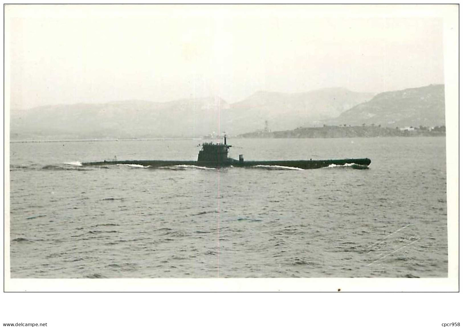 SOUS-MARINS.n°24834.PHOTO DE MARIUS BAR.LAUBIE - Submarines