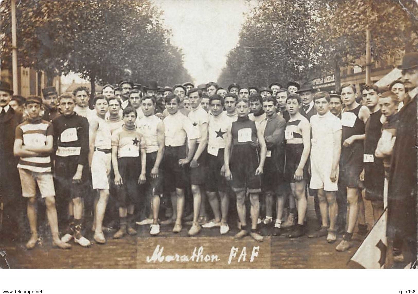 SPORT.n°54384.Marathon FAF. Fédération Des Aveugles Français - Athlétisme