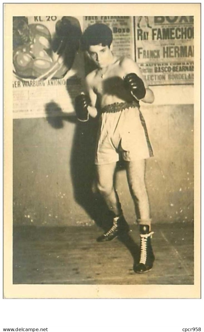 SPORTS.n°7237.BOXE.CP PHOTO.BOXEUR - Boxing