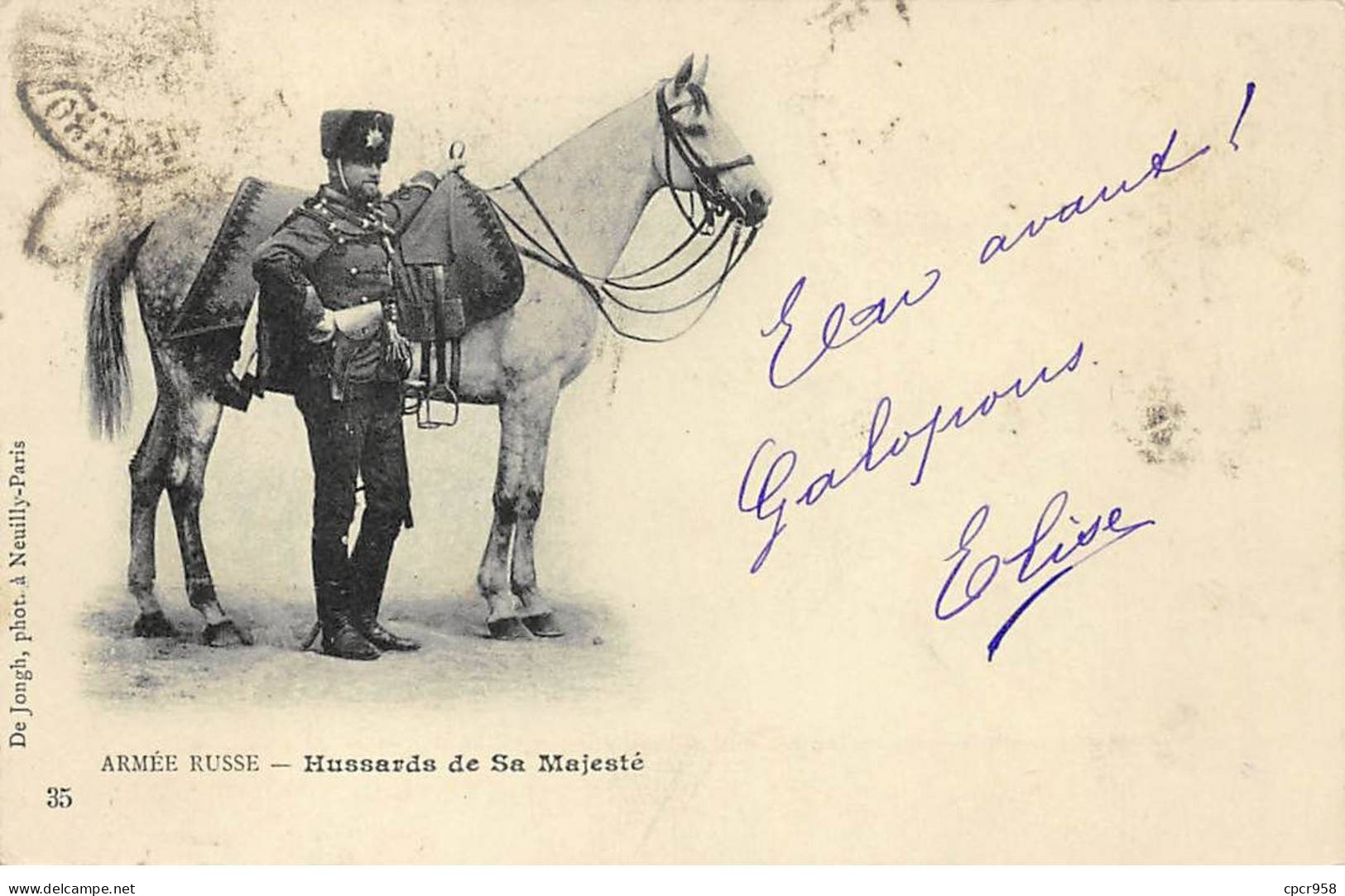 RUSSIE - SAN26957 - Armée Russe - Hussards De Sa Majesté - Daguin - Russland