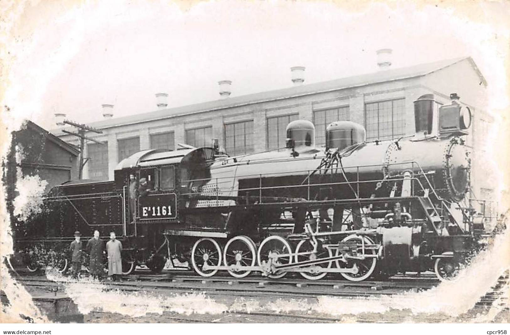 RUSSIE - SAN28958 - Train - Locomotive - Gare - CP Photo - En L'état - Russland