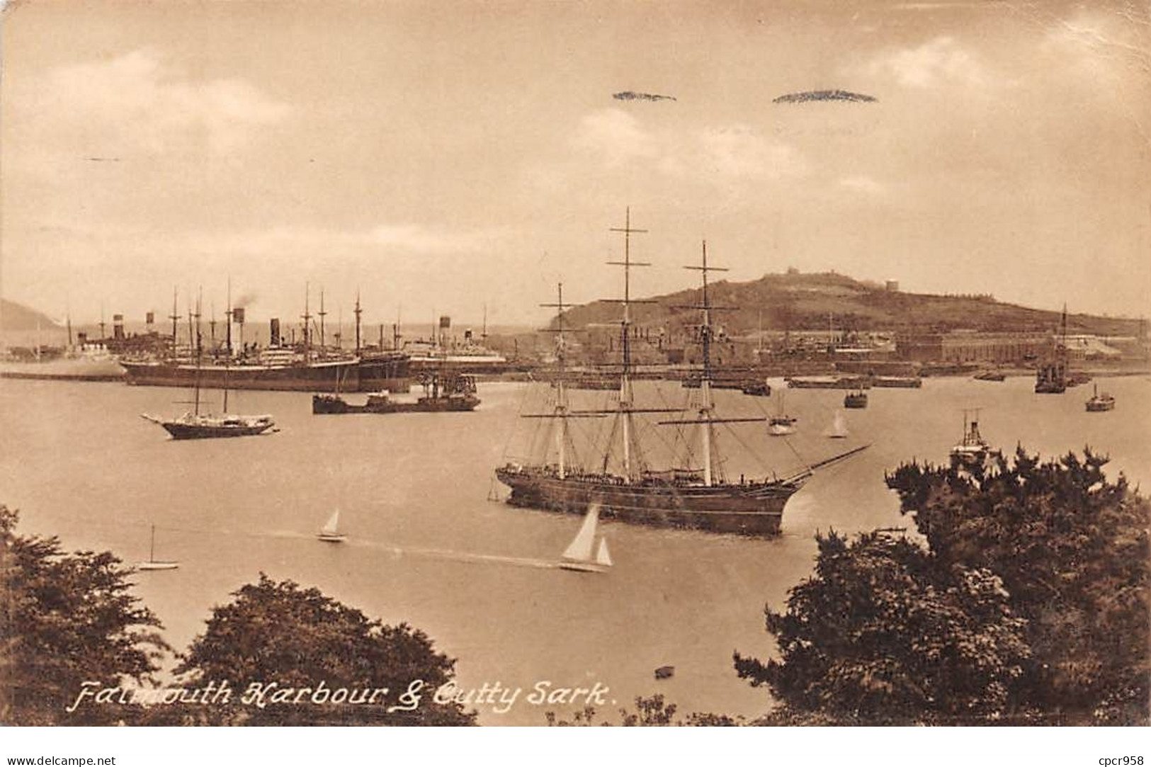 Royaume-Uni - N°71059 - FALMOUTH Harbour & Cutty Sark - Falmouth