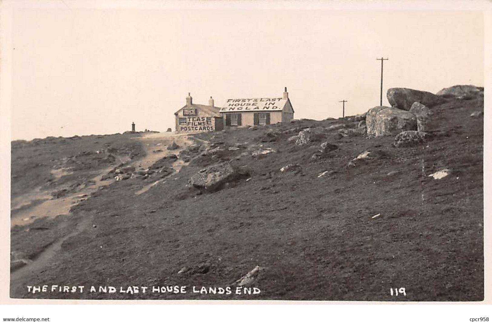 Royaume-Uni - N°71067 - LAND'S END - The First And Last House - Carte Photo - Land's End