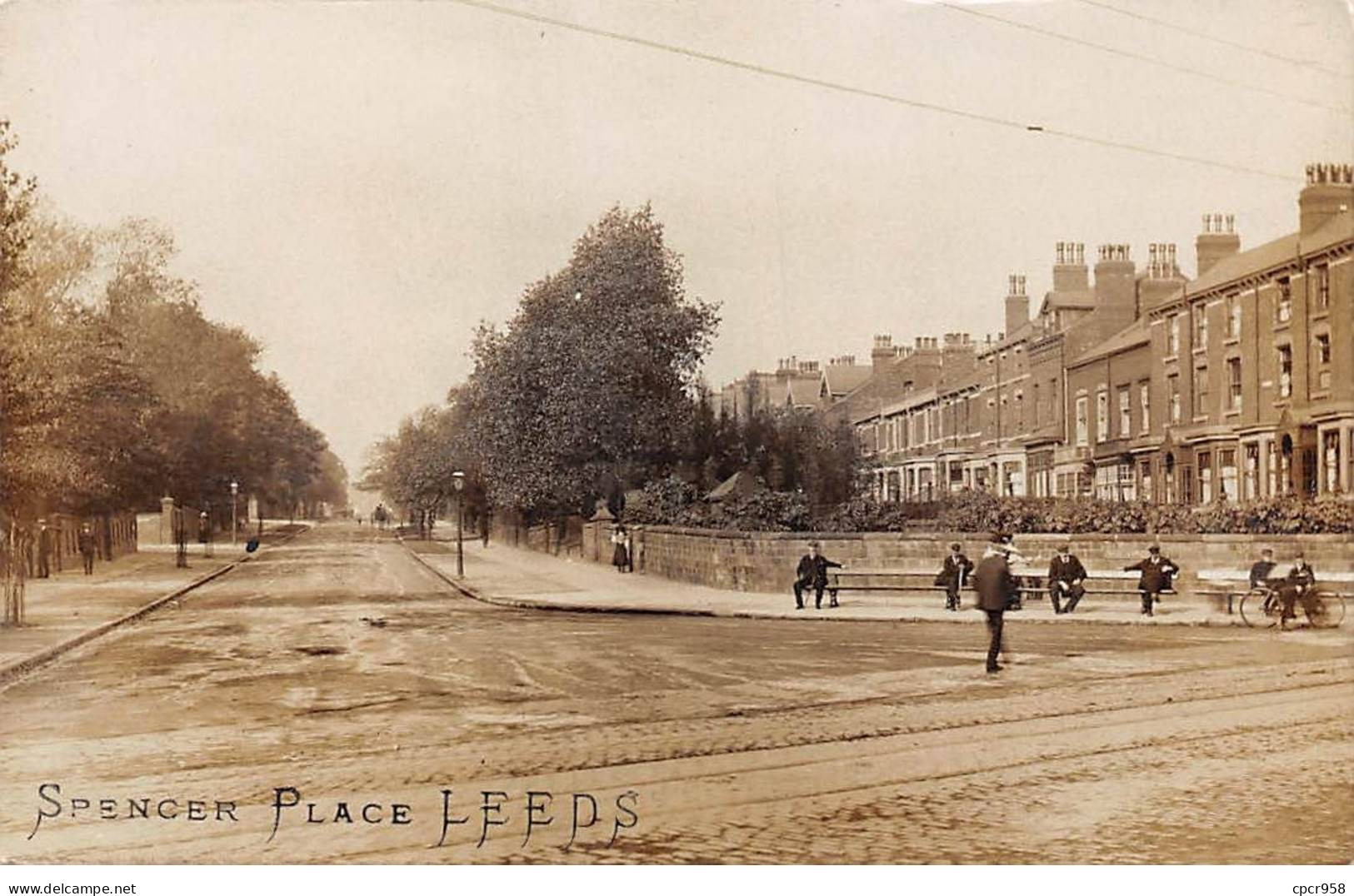 Royaume-Uni - N°77237 - Angleterre - LANCASHIRE - Spencer Place Leeds - Carte Photo - Other & Unclassified