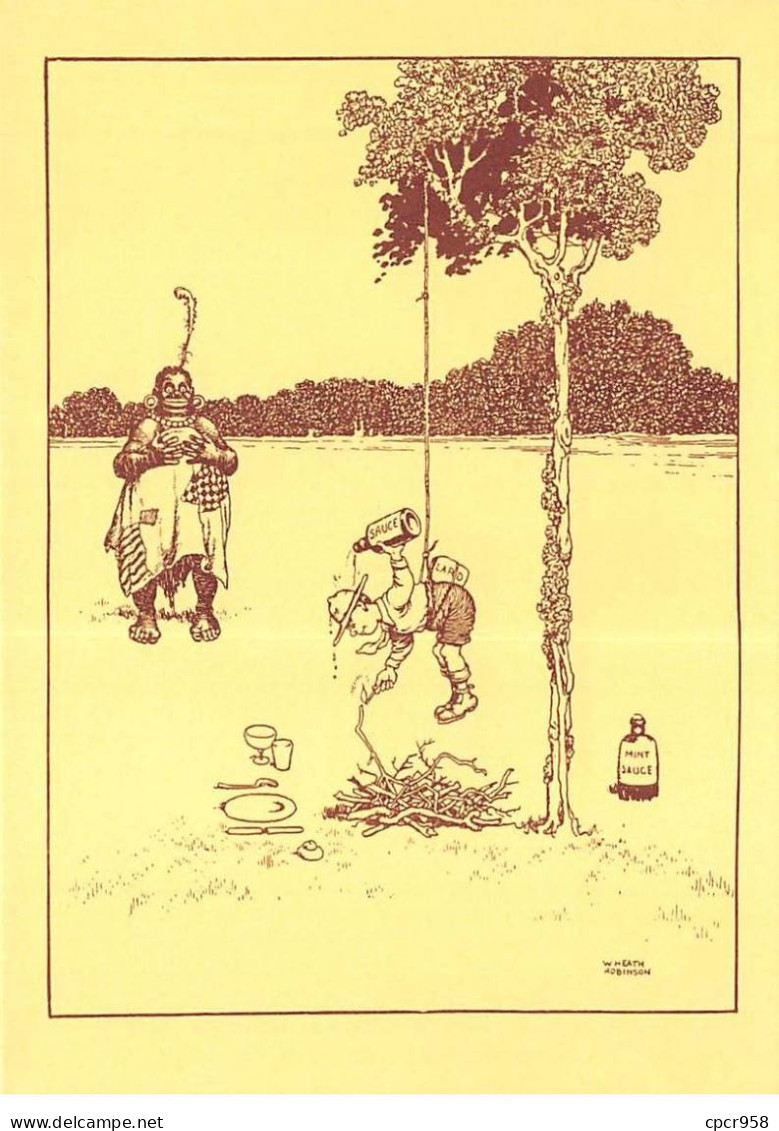 SCOUTISME - SAN36097 - A, Jamboree Of Laughter By W. Heath Robinson - Série V, (33-40), N°34  - CPSM 15x10 Cm - Scoutisme